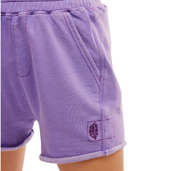 NWT Free People Movement All Star Purple Baggy Shorts - Picture 6 of 9